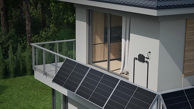 Hoymiles HiFlow Pro 800 plug-in solar microinverter