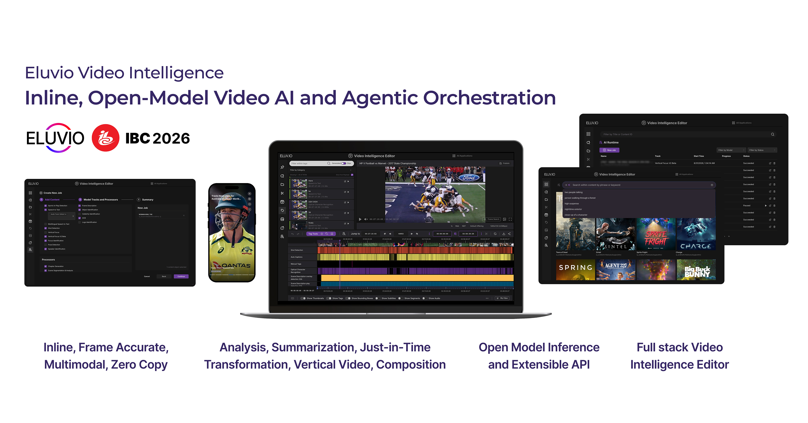 Eluvio Unveils Industry-First: Inline, Open-Model Video AI and Agentic Orchestration at IBC 2026