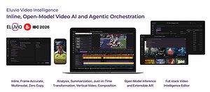 Eluvio Unveils Industry-First: Inline, Open-Model Video AI and Agentic Orchestration at IBC 2026