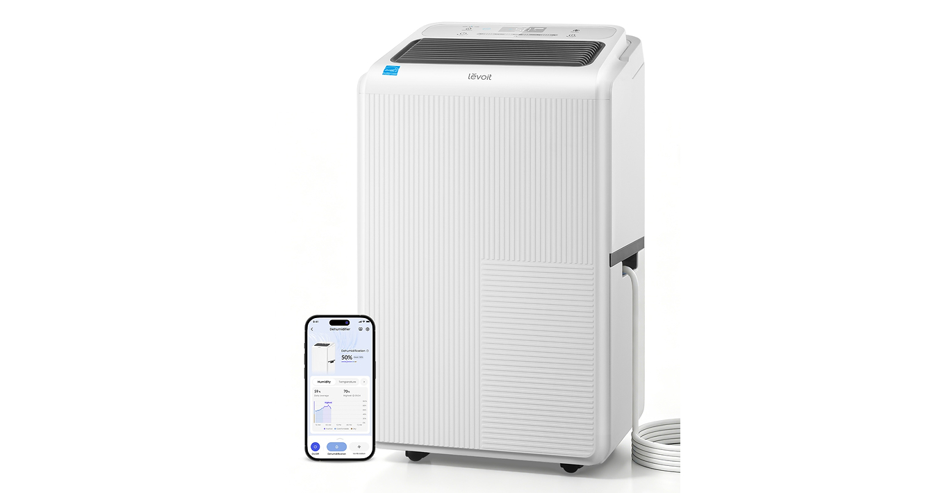 Levoit Enters Dehumidifier Category with Its First-Ever Model, Earning ENERGY STAR® Most Efficient Recognition
