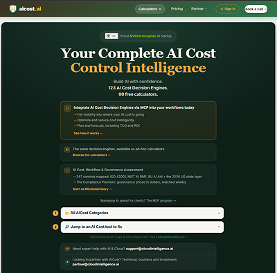 AICost.ai Expands Its Independent AI Cost, Policy and Governance Decision-Intelligence Platform for the Agentic, Multi-Model Enterprise