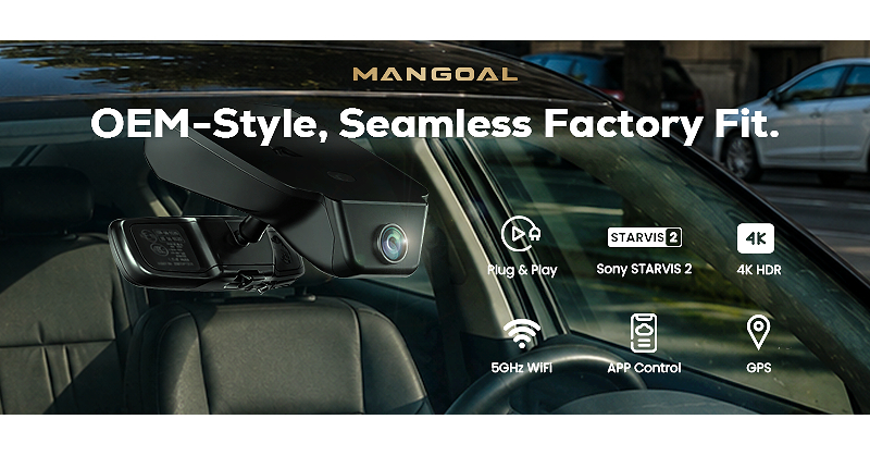 MANGOAL, the OEM Dash Cam Specialist, Brings Factory-Fit Dash Cams to Over 90% of Mainstream Vehicle Models