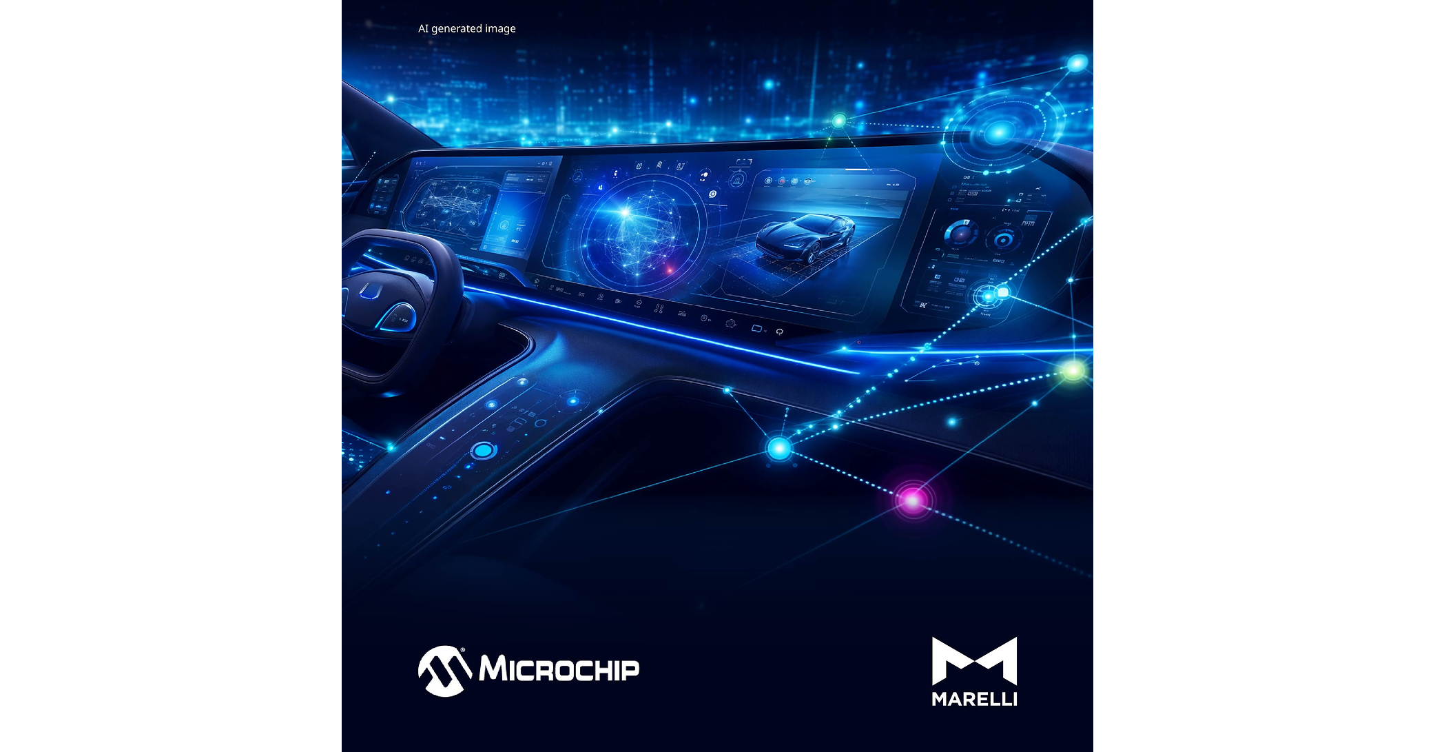 Marelli and Microchip pioneer open-standard display connectivity solution for software-defined vehicles