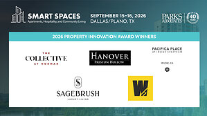 Parks Associates Names 2026 Property Innovation Award winners, Highlighting Dallas-area Technology Deployments at Upcoming Smart Spaces Conference