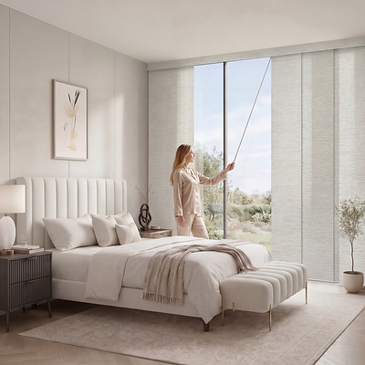 Graywind Manual Sliding Track Blinds 2.0 for Flexible Living Spaces