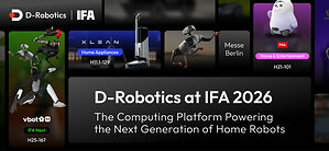 D-Robotics at IFA 2026: The Computing Platform Powering the Next Generation of Home Robots