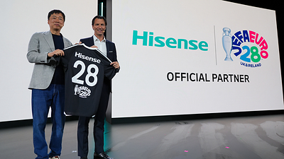Hisense Extends Long-Term UEFA Partnership as Official Partner of UEFA EURO 2028