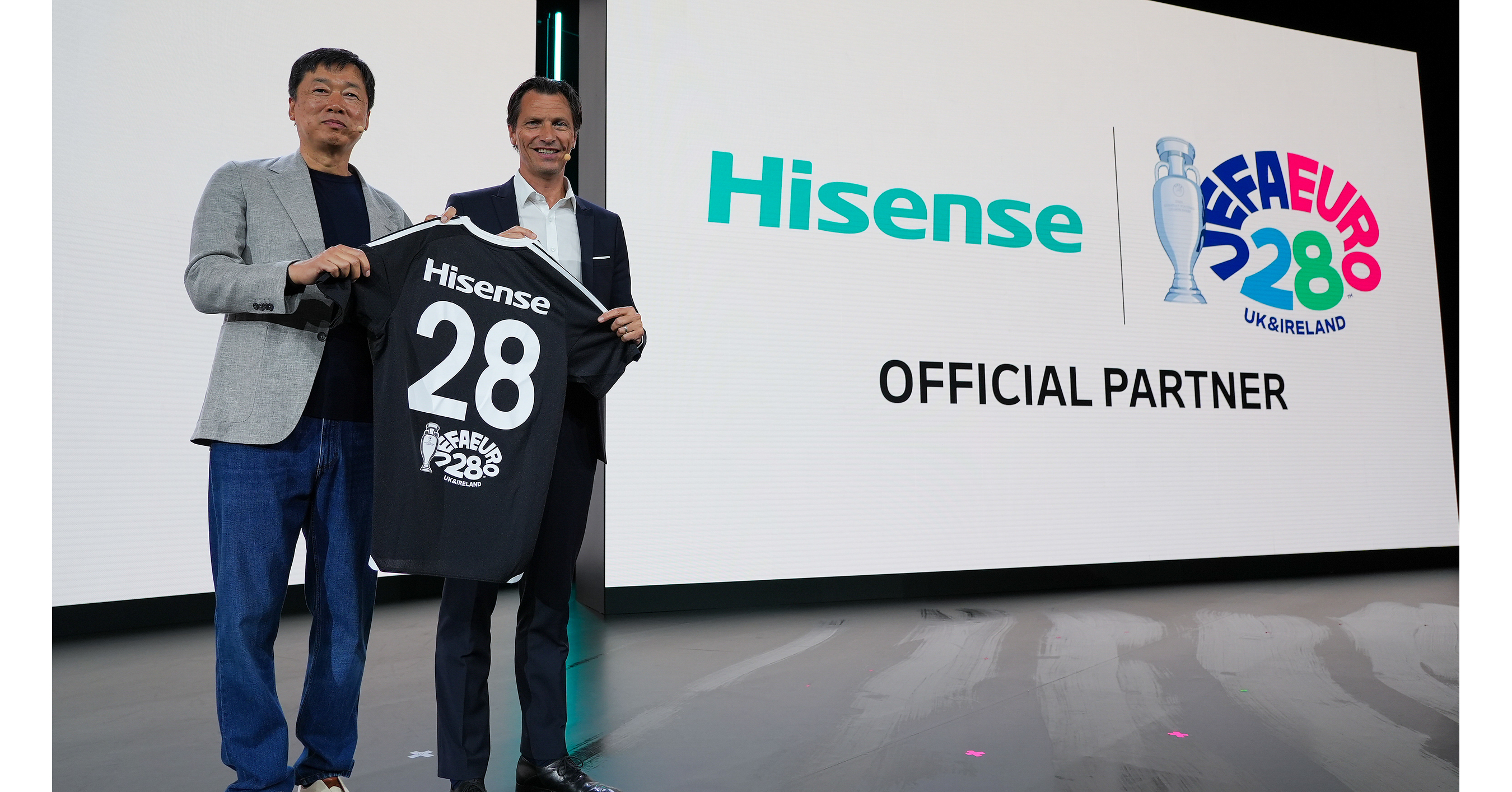 Hisense продлевает долгосрочное партнерство с УЕФА в качестве официального партнера чемпионата UEFA EURO 2028
