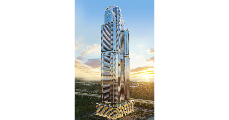 Dubai's Newest Skyscraper Features (Very) Elevated Living and Penetron Waterproofing