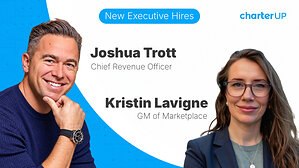 CharterUP Appoints Joshua Trott as Chief Revenue Officer and Kristin Lavigne as General Manager of Marketplace