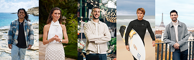 The Novotel 37 Collective: Kaushiik Subramaniam, Olivia Arezzolo, Alfie Steiner, Kauli Vaast & Javier Pastore