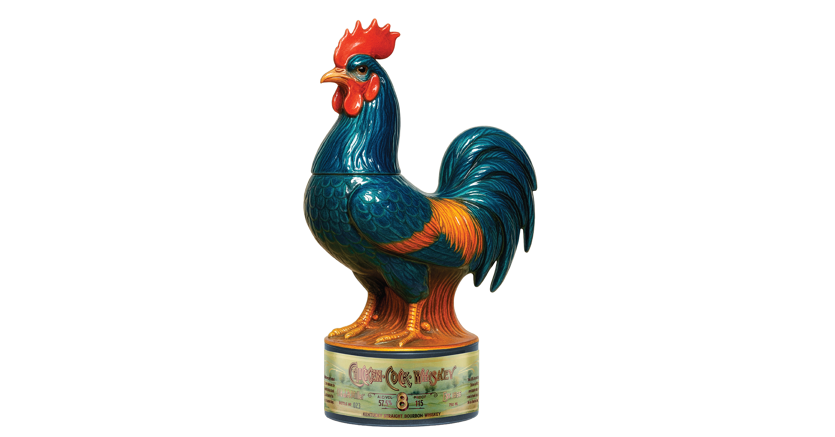 Chicken Cock Whiskey Celebrates 170th Anniversary with Limited Edition Rooster Decanter & Legacy Kentucky Straight Bourbon Releases