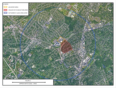 SPS Technologies Settlement Class Area Map