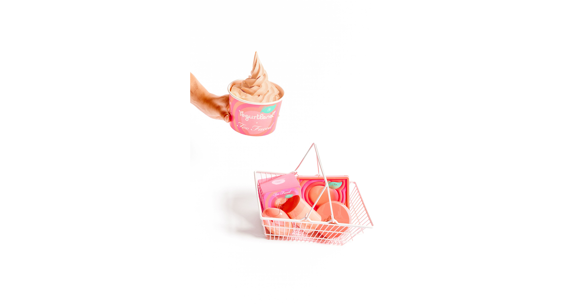 Yogurtland and Too Faced Are Making Peach the Sweetest Shade of the Season