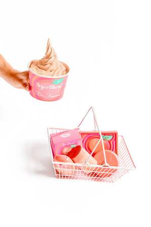 Yogurtland and Too Faced Are Making Peach the Sweetest Shade of the Season