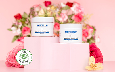 The Mindful Awards recognize beauty and wellness products that combine ingredient transparency, formulation integrity, and real-world results. Beverly Hills MD Dermal Repair Complex stood out for its targeted approach to support often-overlooked drivers of skin aging, including collagen breakdown, declining elasticity, and loss of structural support beneath the skin's surface.