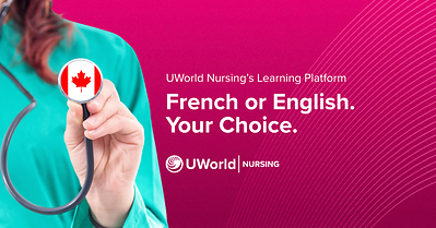 UWorld Nursing Launches French Language NCLEX® Prep for Canadian Nursing Programs