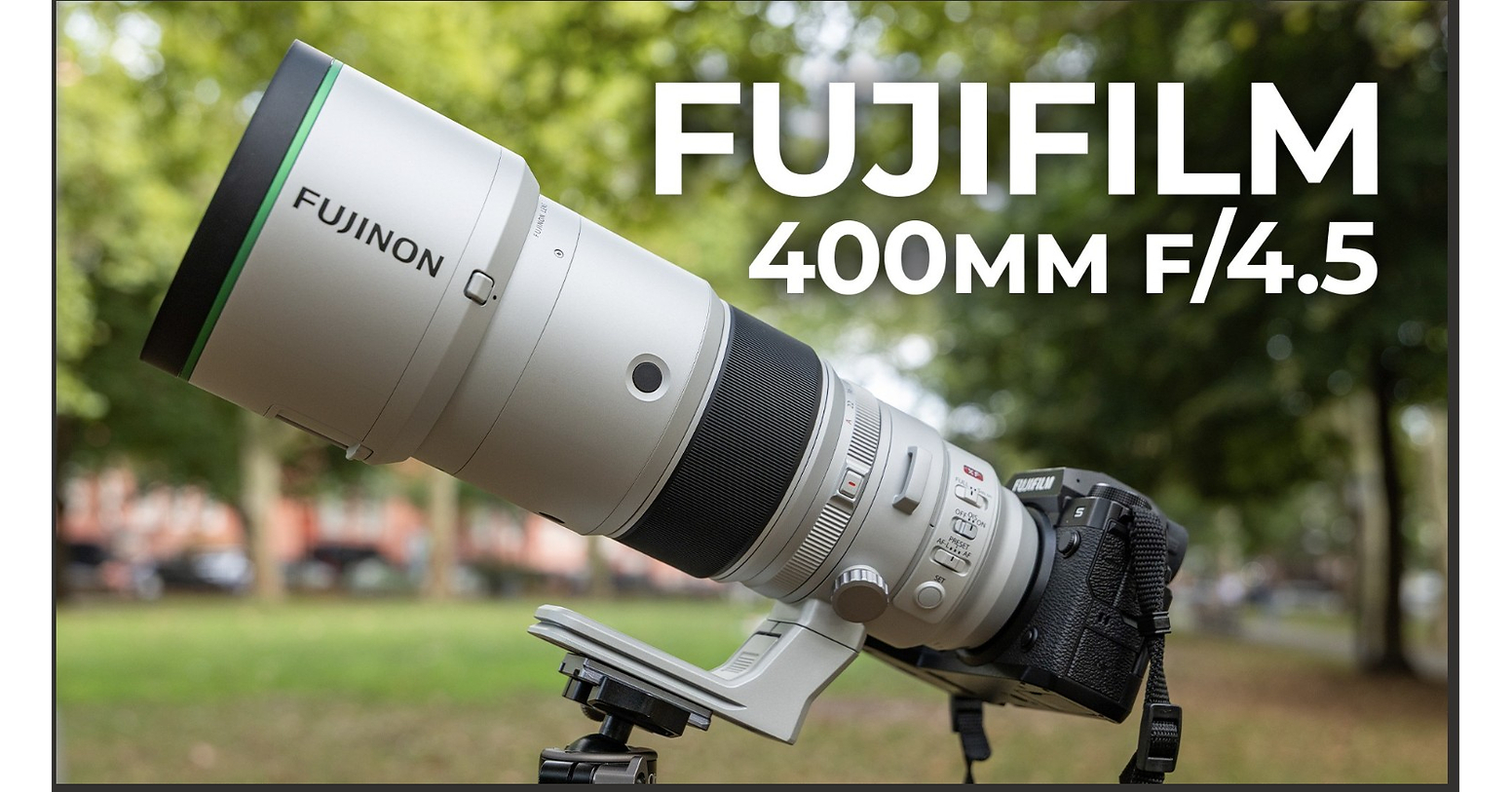 FUJIFILM XF 400mm F4.5 R LM OIS WR Super-Telephoto Lens; YouTube First Look Video and More Info at B&H