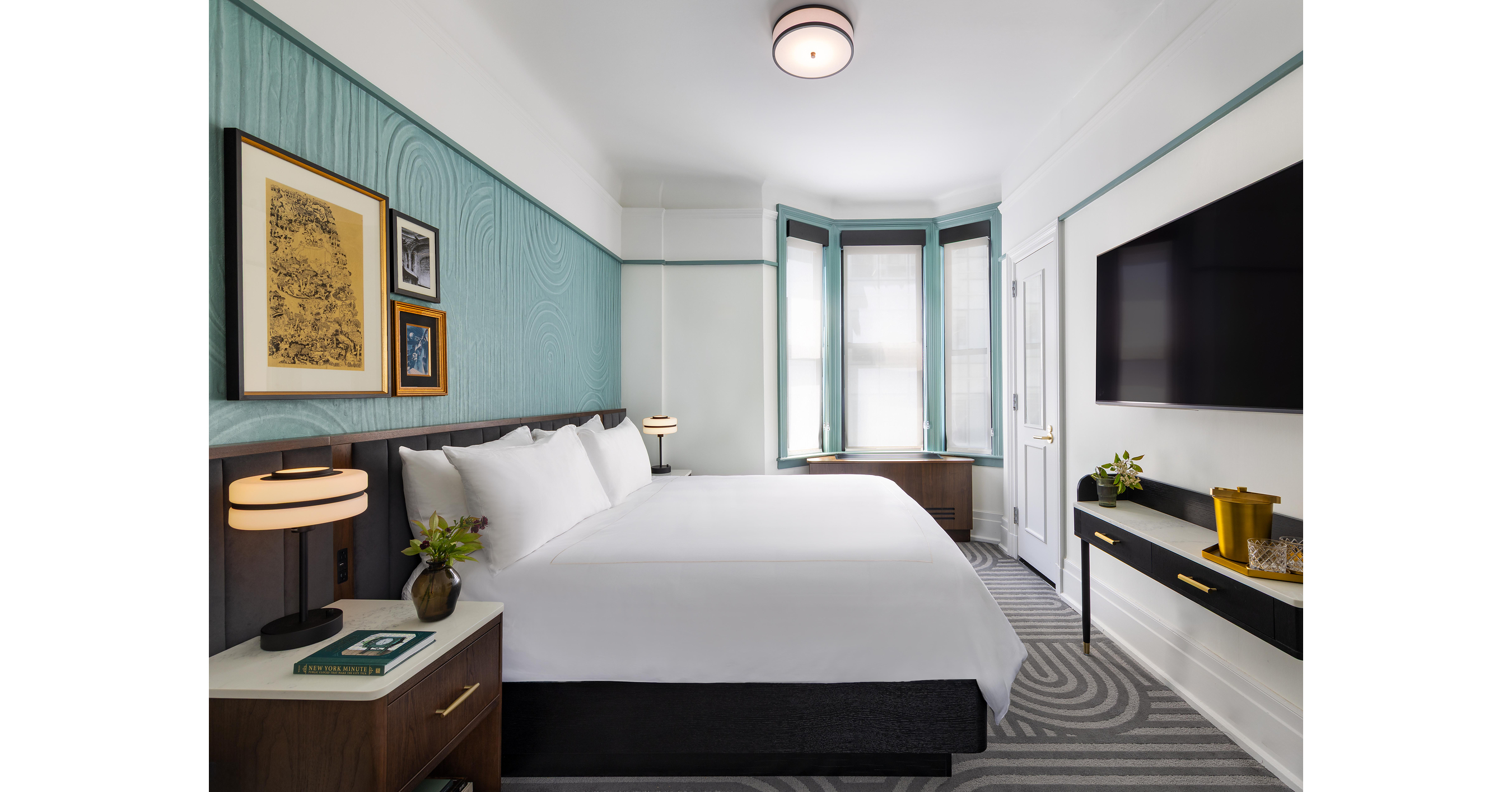 NEW YORK CITY ICON, THE ALGONQUIN HOTEL, UNVEILS REIMAGINED INTERIORS INSPIRED BY NEW YORK'S CREATIVE SPIRIT