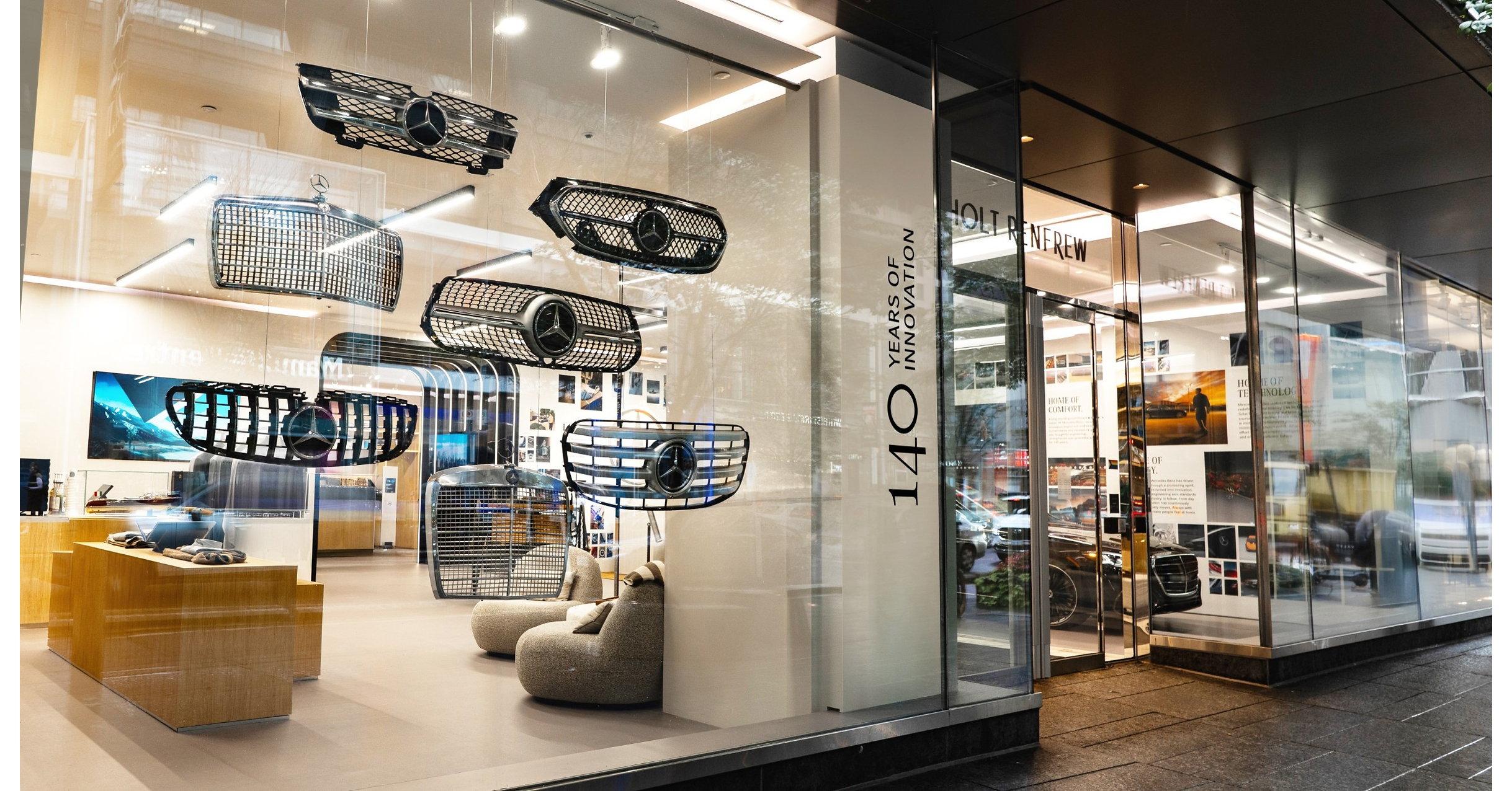 Mercedes-Benz Studio Toronto Unveils New '140 Years of Innovation ...
