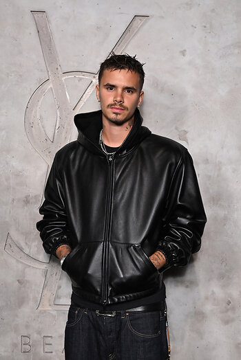 Romeo Beckham attends YSL Beauty's London Block Party (Getty Images) This image opens in the lightbox