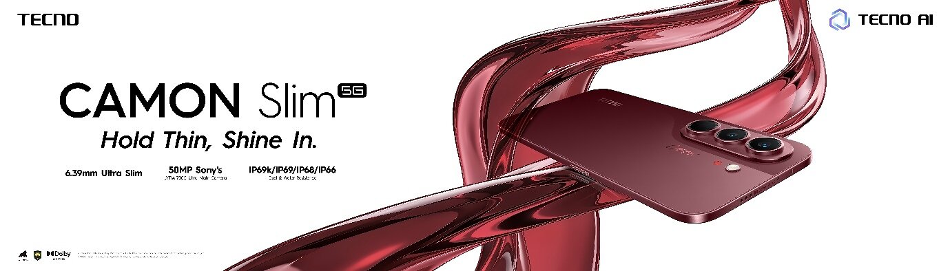 TECNO CAMON Slim 5G Launches: A 6.39mm Ultra-Slim Art Piece in Your Palm with Pro-Level Capabilities