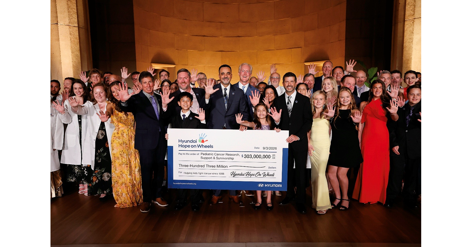 Hyundai Hope on Wheels Marks 28 Years and $303 Million in Lifetime Giving at Annual Gala
