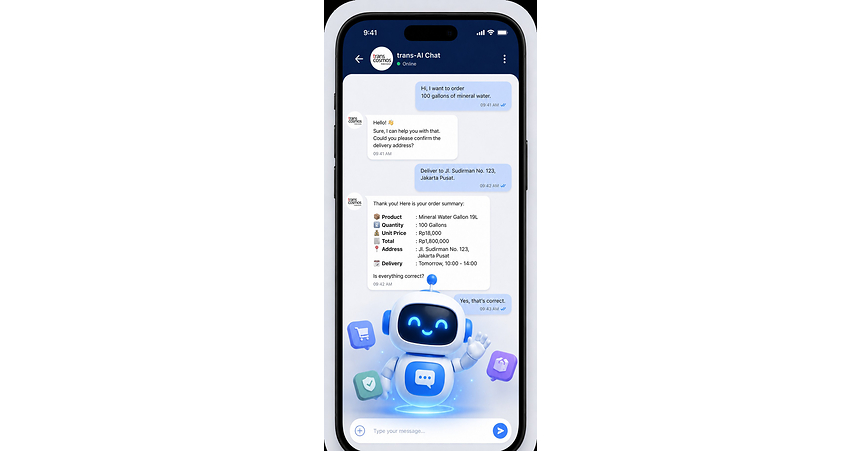 transcosmos launches trans-AI Chat, a generative AI chatbot, in Indonesia