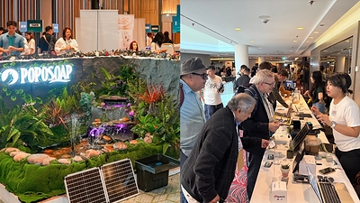 Poposoap Showcased a Complete Solar-Powered Water Garden at the Global Connect Show @ IFA 2026