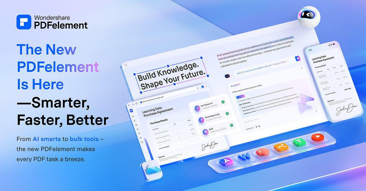 Wondershare Launches PDFelement V13 with New AI Workflows for Knowledge and Agreements