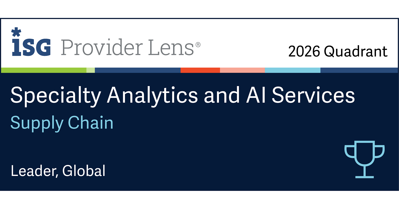 Tredence Recognized as Leader in the 2026 ISG Provider Lens® for Supply Chain Analytics and AI Services
