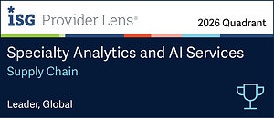 Tredence Recognized as Leader in the 2026 ISG Provider Lens® for Supply Chain Analytics and AI Services