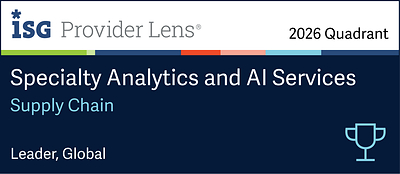 Tredence recognized as Leader in 2026 ISG Provider Lens for Specialty Analytics and AI Services - Supply Chain