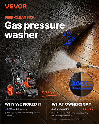 VEVOR Gas Pressure Washer