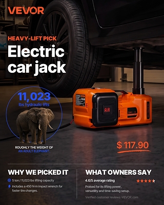 VEVOR Electric Car Jack