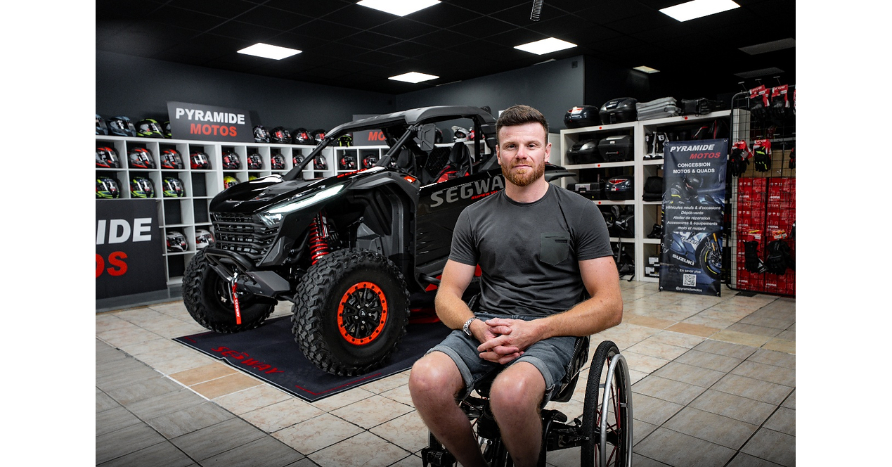 При поддержке Segway Powersports Матиас Беллино открывает новую главу своей жизни в мире бездорожья