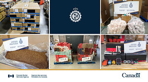 CBSA seizes over $13.8 million in tobacco and nicotine products across Southern Ontario in August