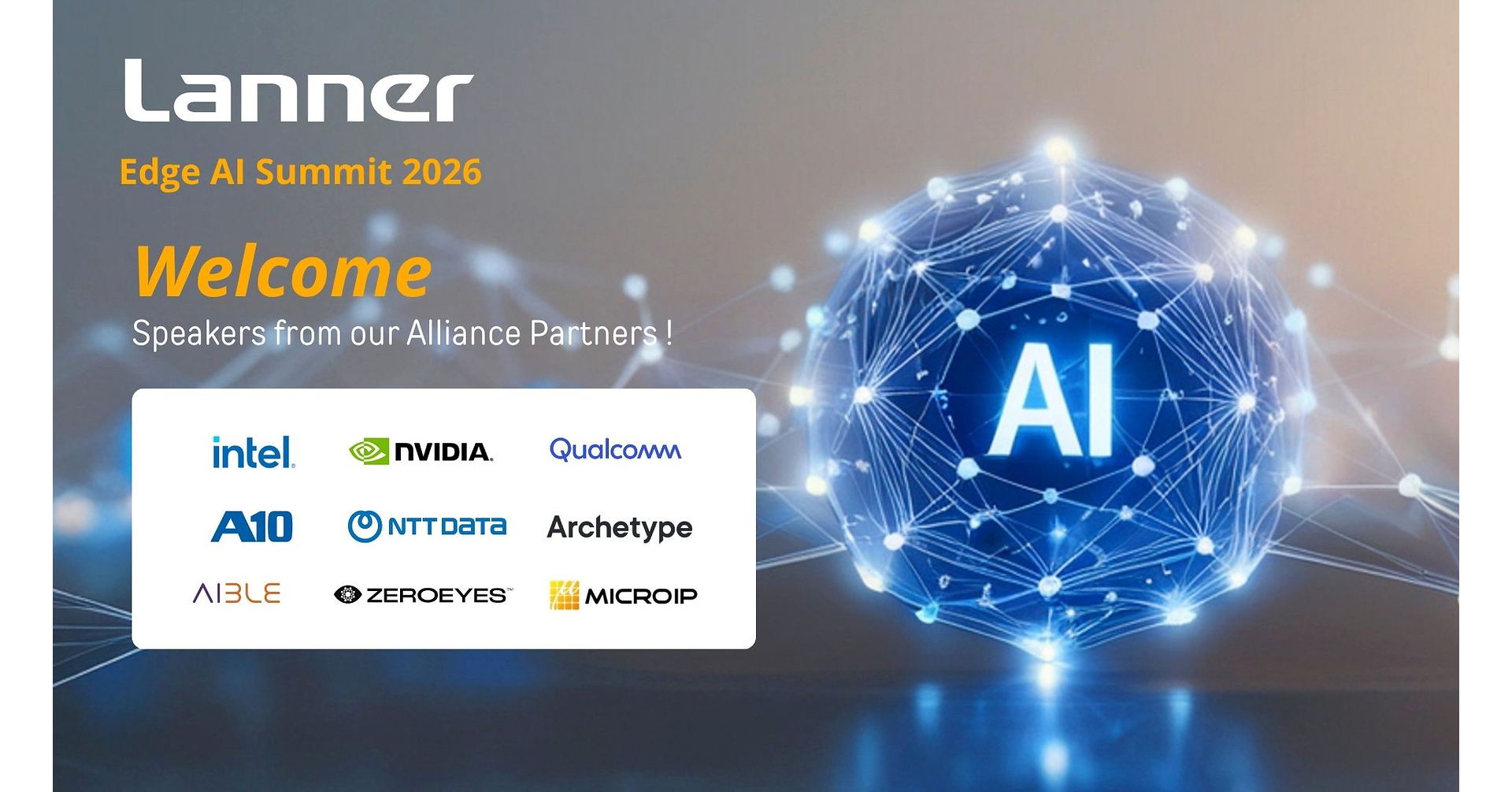 Lanner to Host Edge AI Summit 2026, Showcasing AstraEdge™ Platforms for Bridging Connectivity with AI