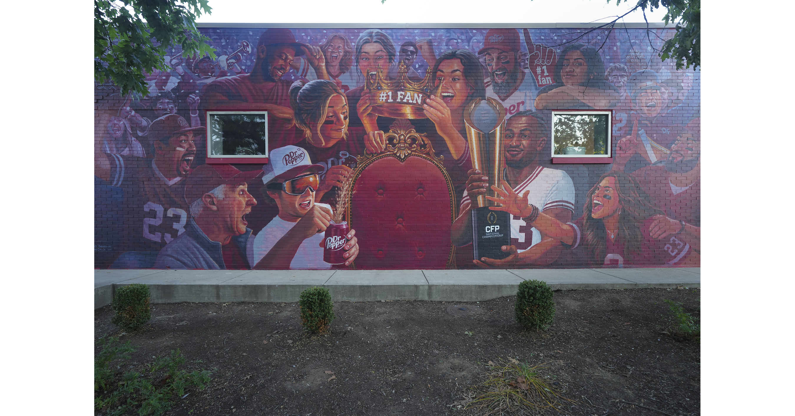 Dr Pepper Gives College Football Fans a Championship Monument of Their Own with the First-Ever Fan Wall of Fame