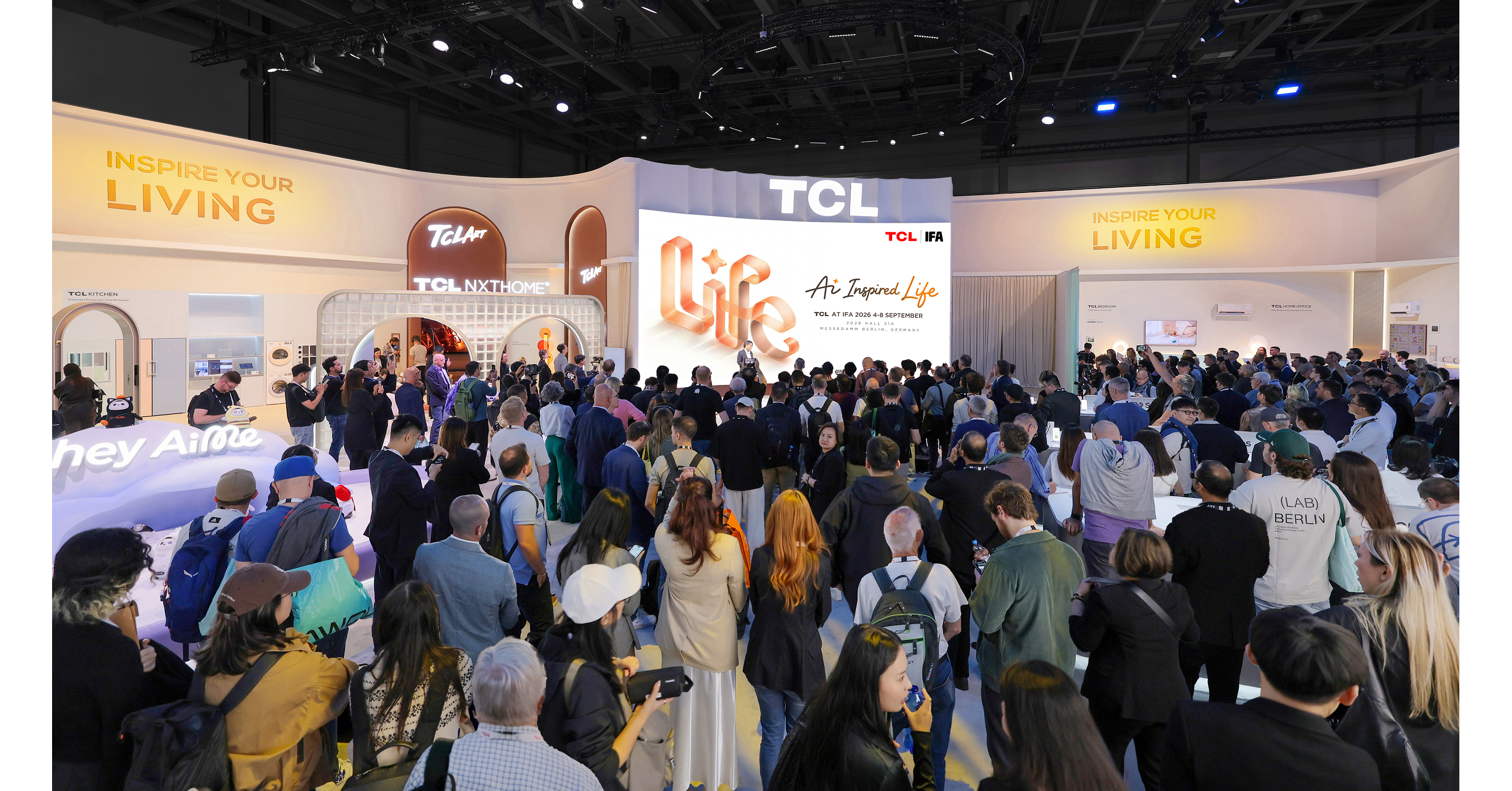 TCL Showcases AI Inspired Life at IFA 2026 Through Its Screen Universe