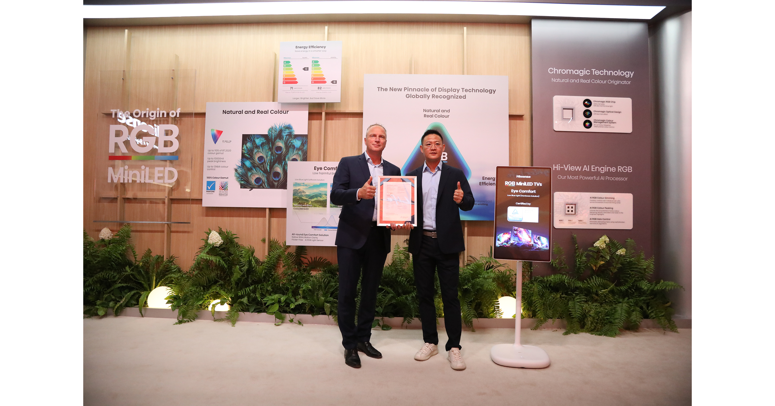 Hisense přin&aacute;&scaron;&iacute; na veletrh IFA 2026 realistick&eacute; barvy, pohodl&iacute; pro oči a pohlcuj&iacute;c&iacute; z&aacute;bavu