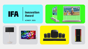 LG ELECTRONICS CONQUISTA O PRÊMIO "MELHOR MARCA DA IFA 2026" E RECEBE MÚLTIPLOS RECONHECIMENTOS NO IFA INNOVATION AWARDS