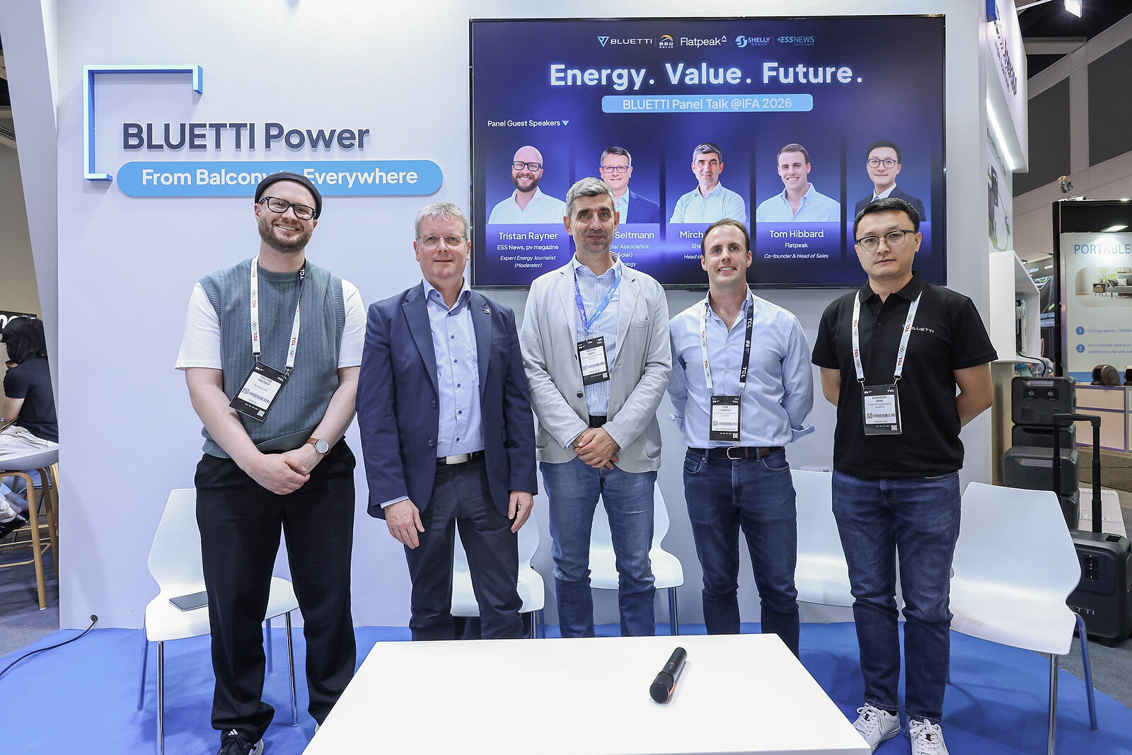 BLUETTI, BSW-Solar, die Shelly Group und Flatpeak bringen auf der IFA 2026 Branchenvertreter zusammen, um die Zukunft einer intelligenteren Energieversorgung zu gestalten