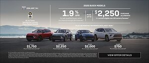 Chris Auffenberg Buick Is Offering 1.9% APR on Select Models