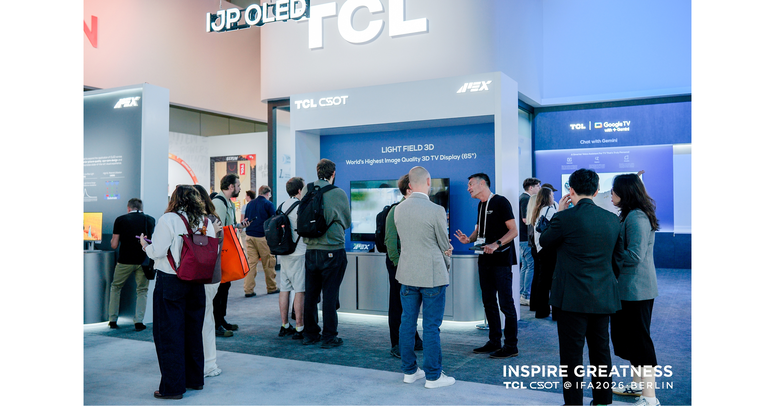 TCL CSOT Showcases Latest Display Innovations at IFA 2026, Shaping the Future of Visual Experiences