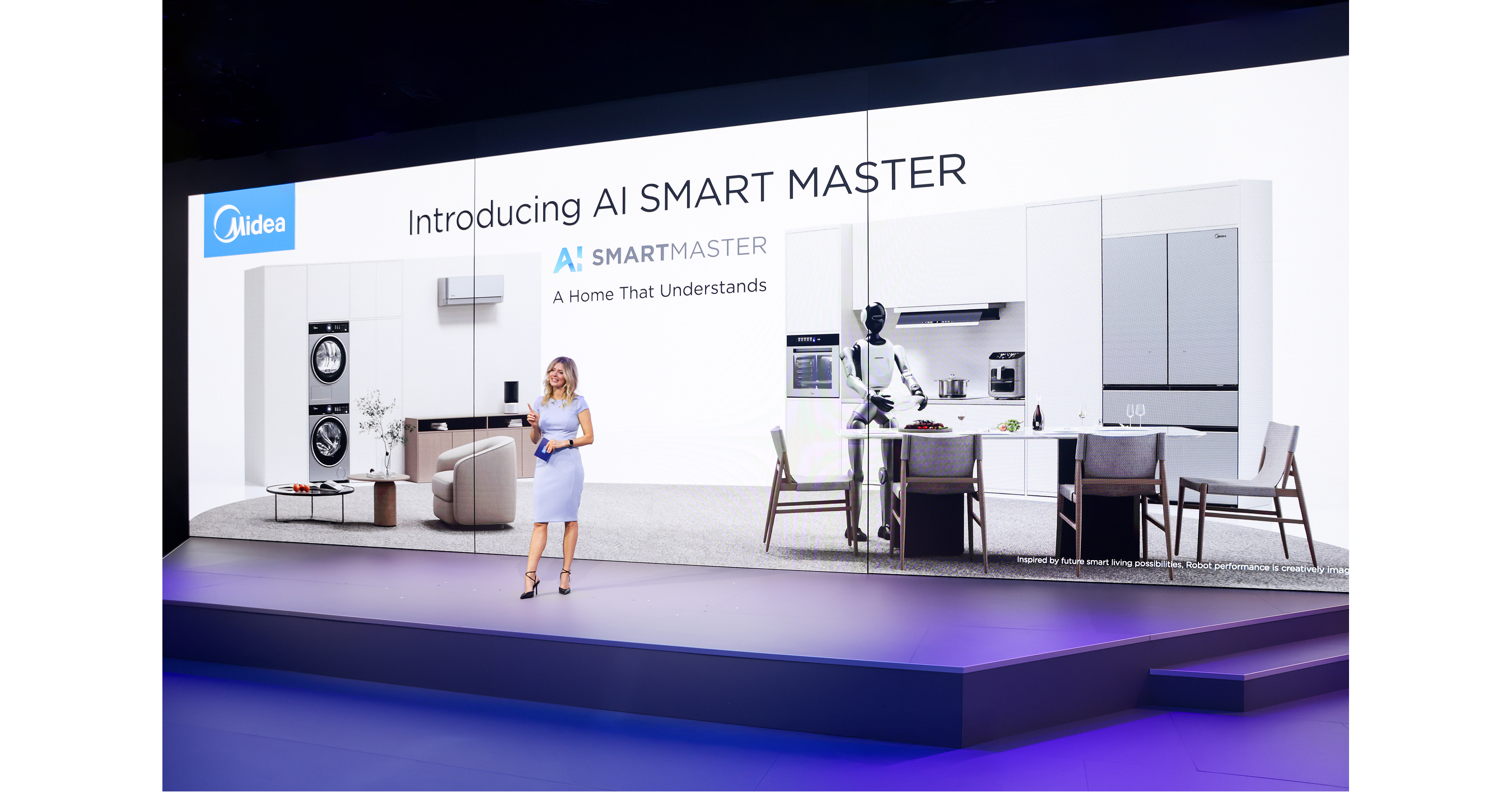 Midea SMART MASTER auf der IFA 2026: Von KI-Agenten zur verk&ouml;rperten Intelligenz