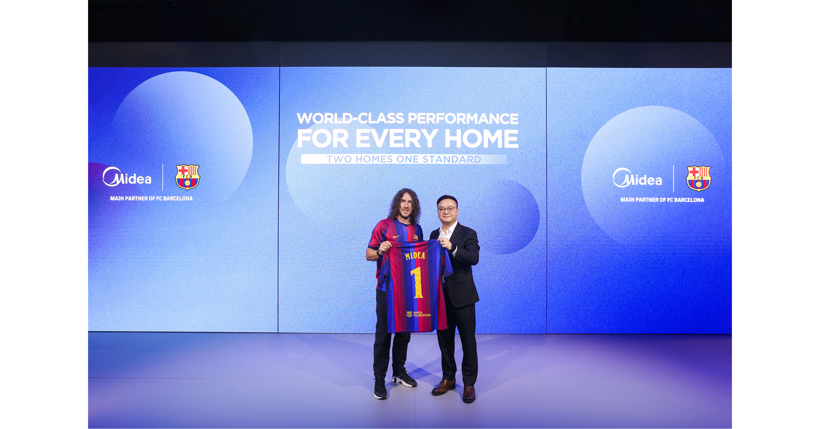 FC Barcelona Legend Carles Puyol Joins Midea at IFA 2026