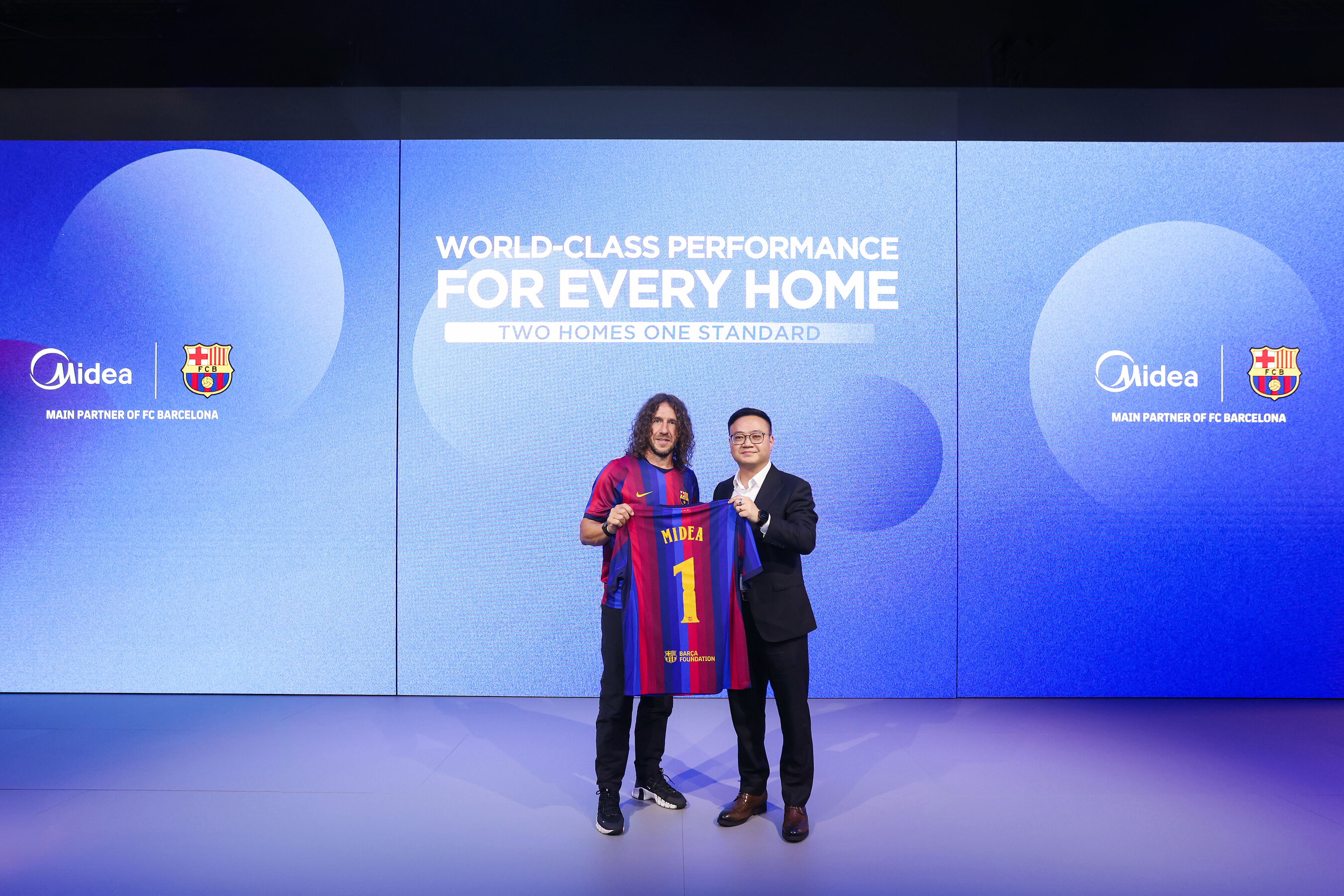 Carles Puyol, légende du FC Barcelone, rejoint Midea à l'IFA 2026