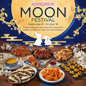 Celebrate the Moon Festival at Mandarin Featuring 12 New Buffet Dishes added From Sept 8 - Oct 18