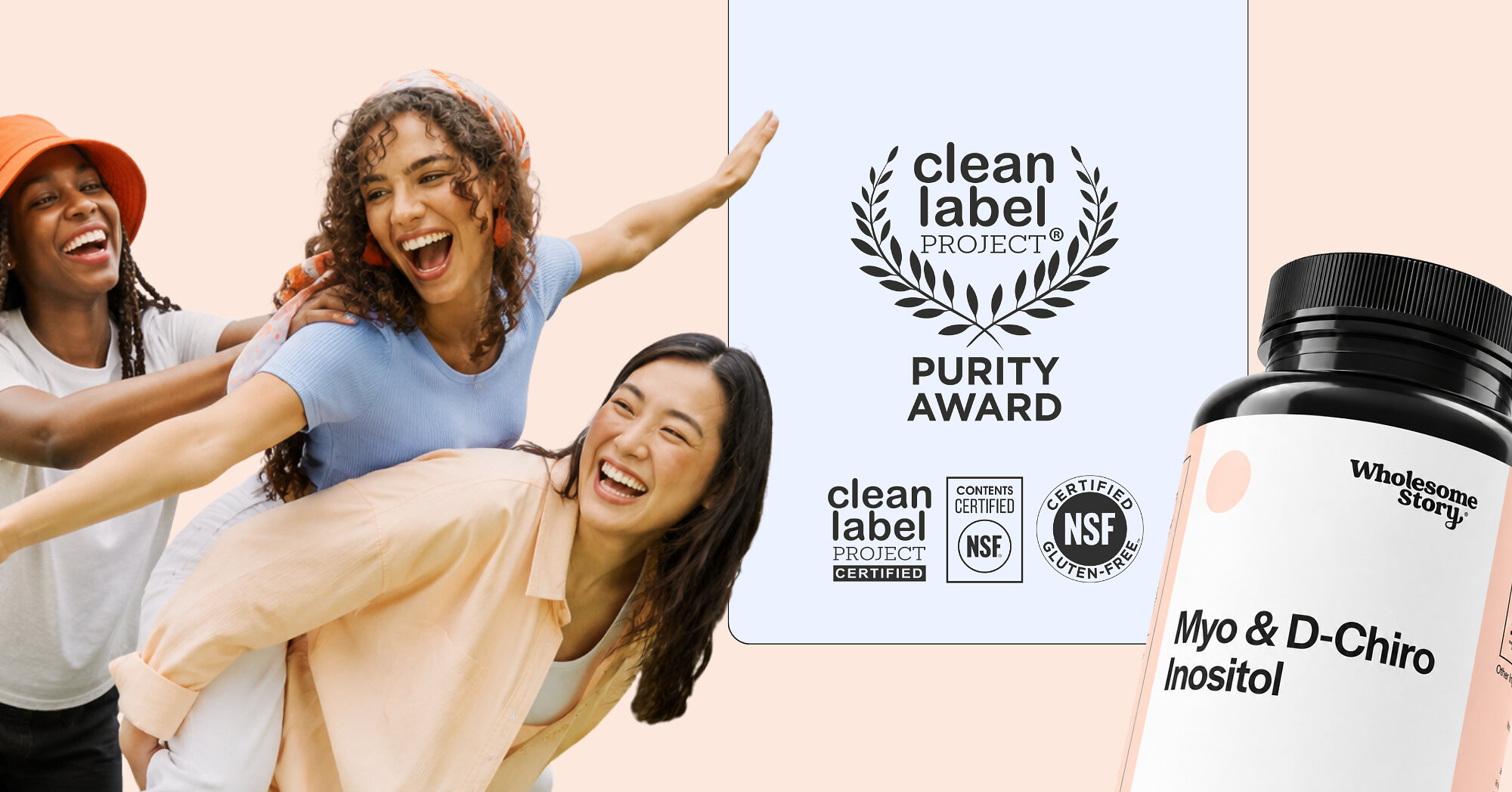Wholesome Story Inositol Supplement Wins Purity Award for Sixth Consecutive Year
